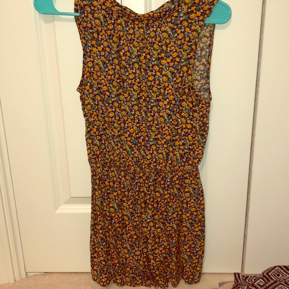 Flowered romper